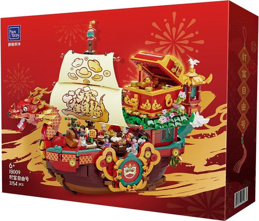 Construction Kit - 18009 - Fortune Dragon Ship