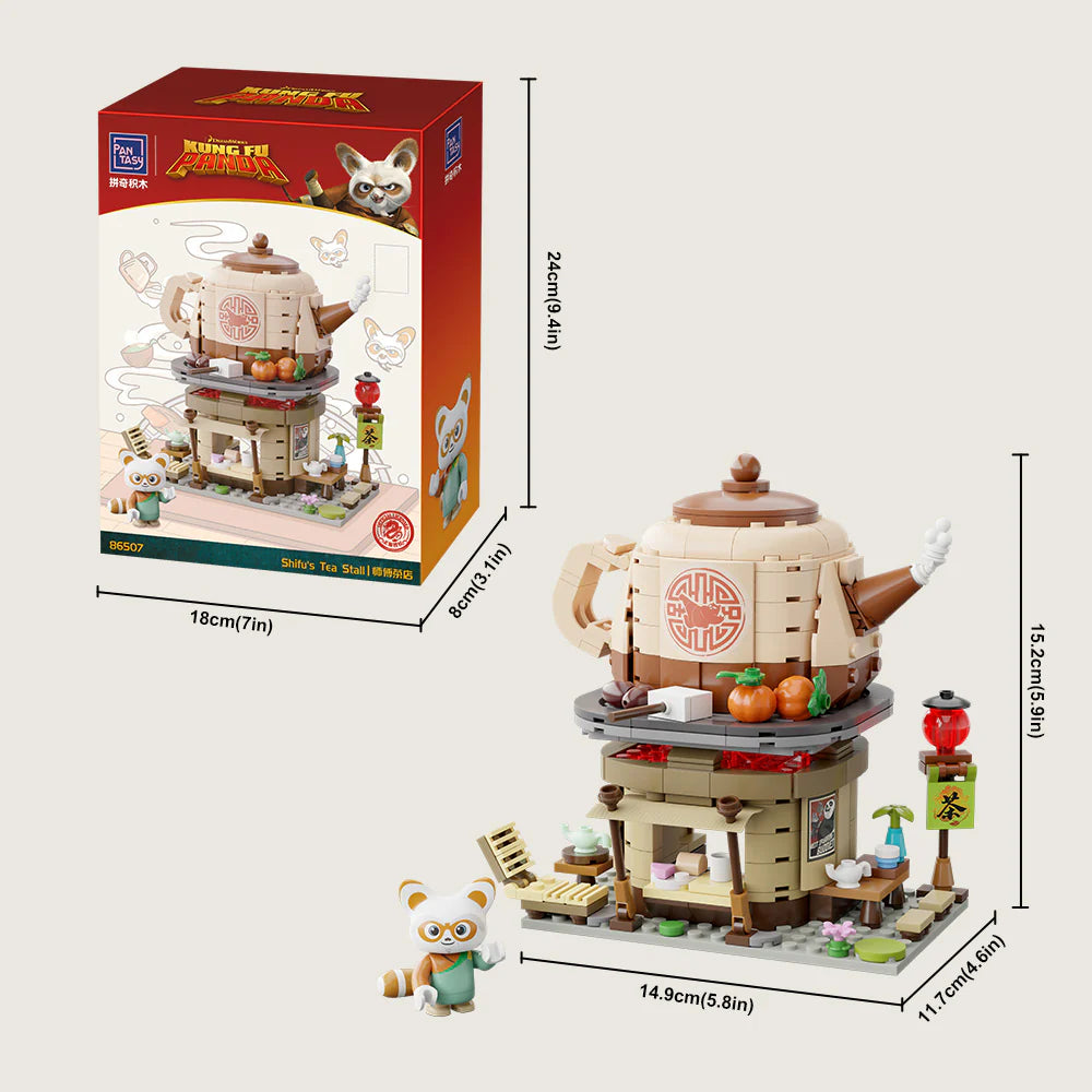 Pantasy X Kung Fu Panda Mini Street View- Shifu's Tea Stall 86507