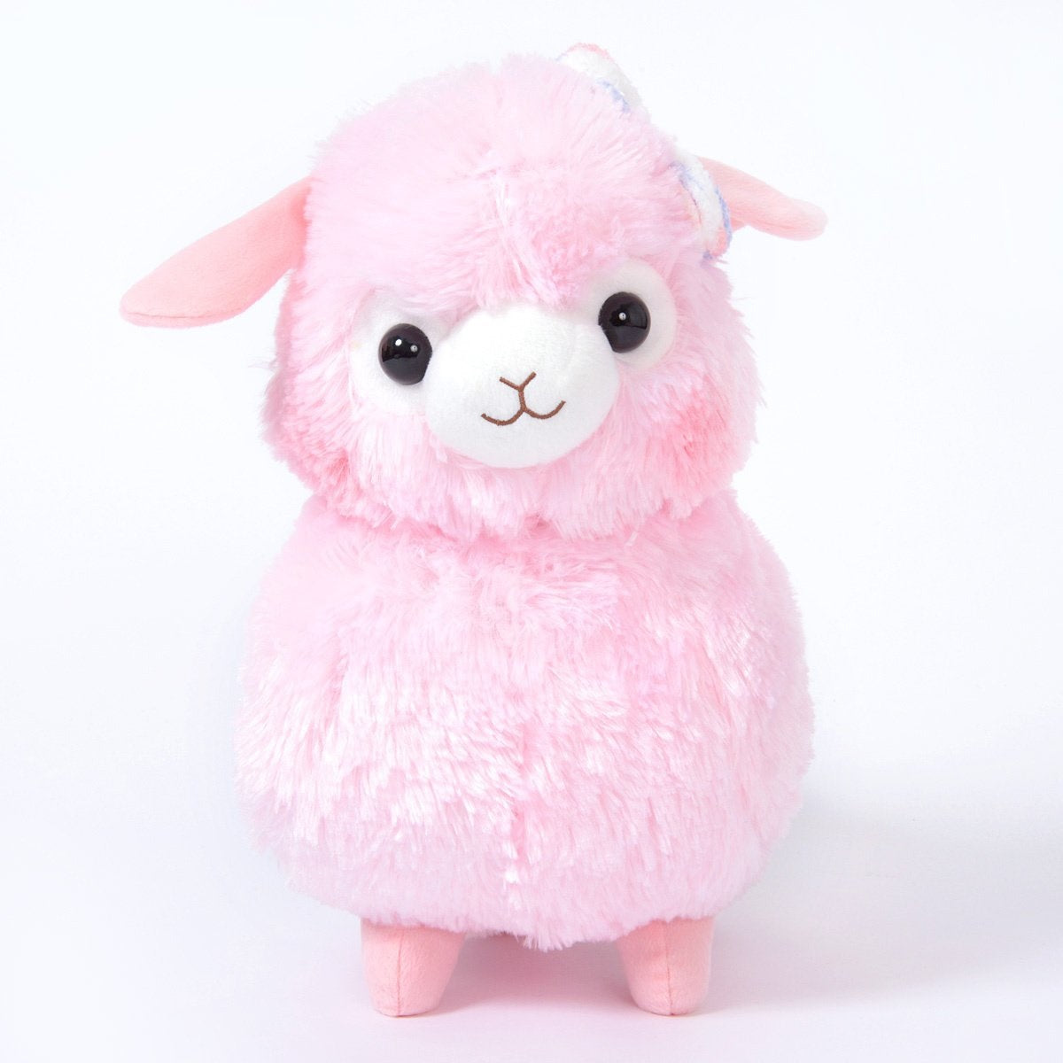 Plush - Cute pets - Alpaca - Kids Fuwa Moko - Pink