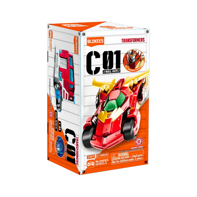 Transformers Blokees Wheels C01 Roll Out asst 12pcs