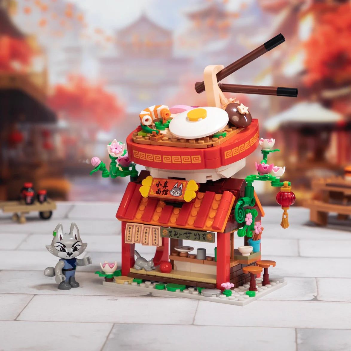 Pantasy X Kung Fu Panda Mini Street View- Zhen's Ramen Stall 86506
