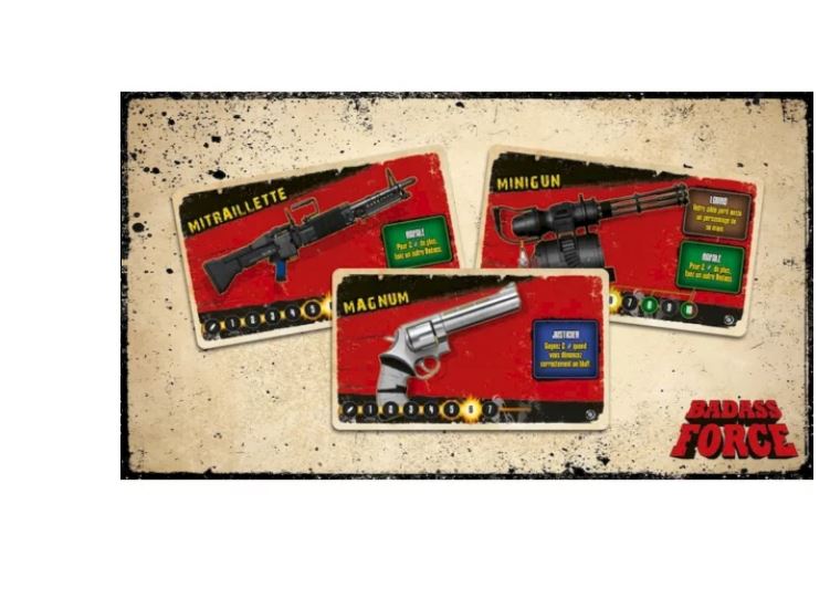Card game - Party Game - Management - Badass Force – édition DVD