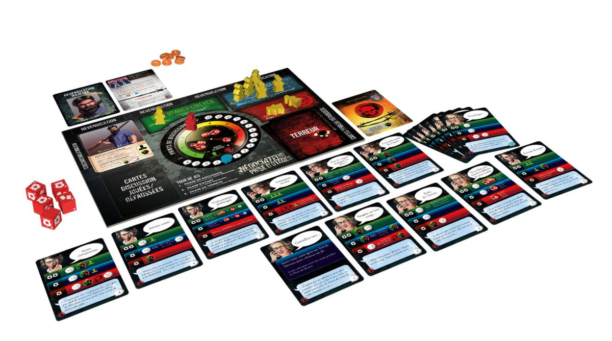 Card game - Investigation - Solo - Box Set - Négociateur Prise d'Otage