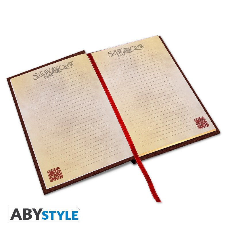 Notebook - One Piece - Skull - Brown