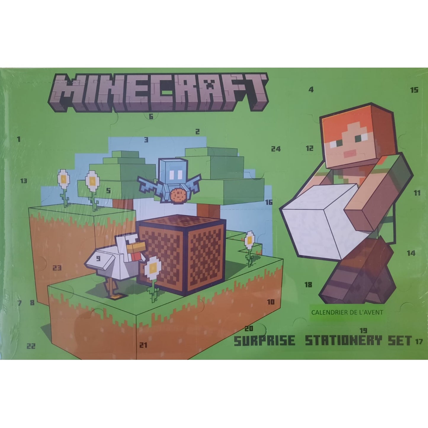 Advent calendar - Advent Calendar - Minecraft - Surprise Stationery Set
