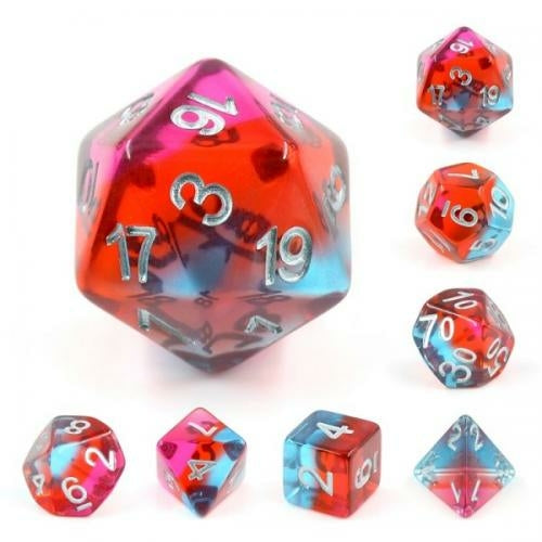 Dice sets - Dices - Savannah Sunrise - Red