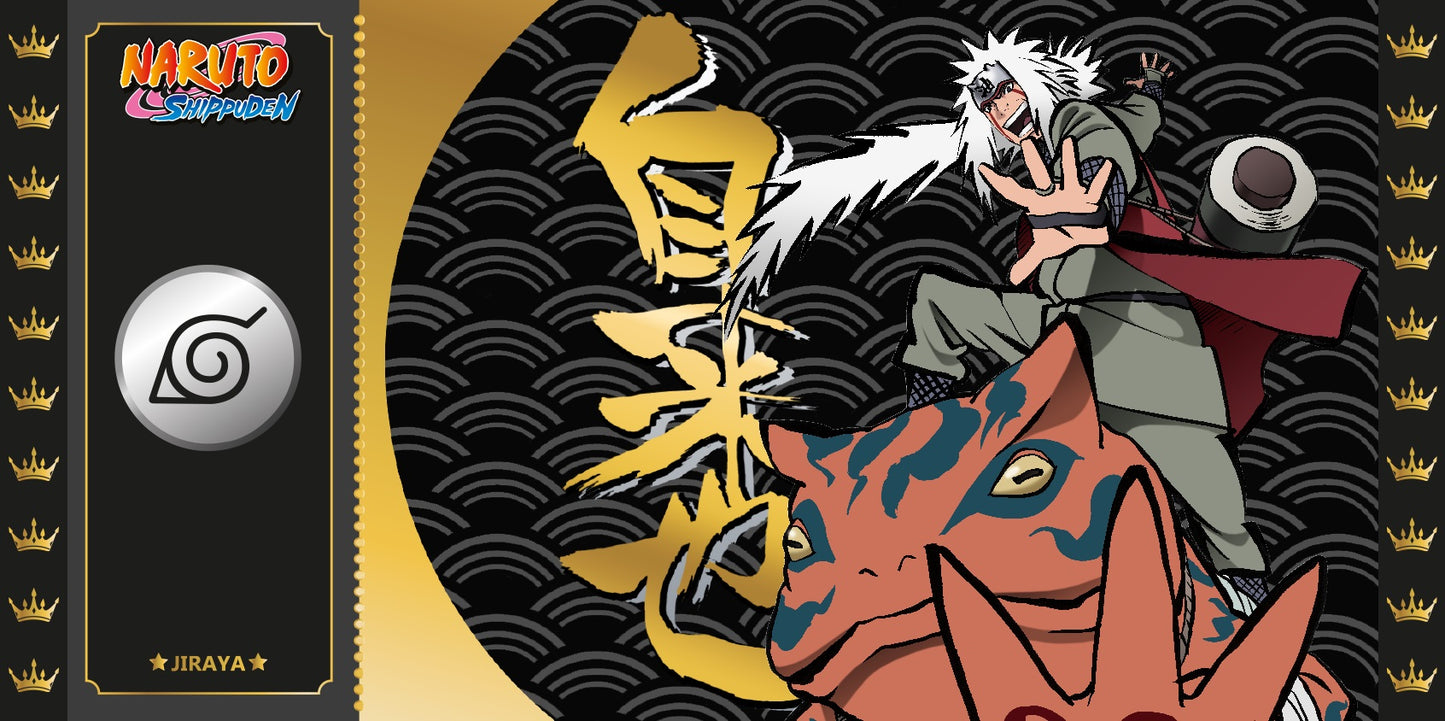 Collector Ticket - Golden Tickets Black Edition - Naruto - "3000pcs Limited" - Jiraiya