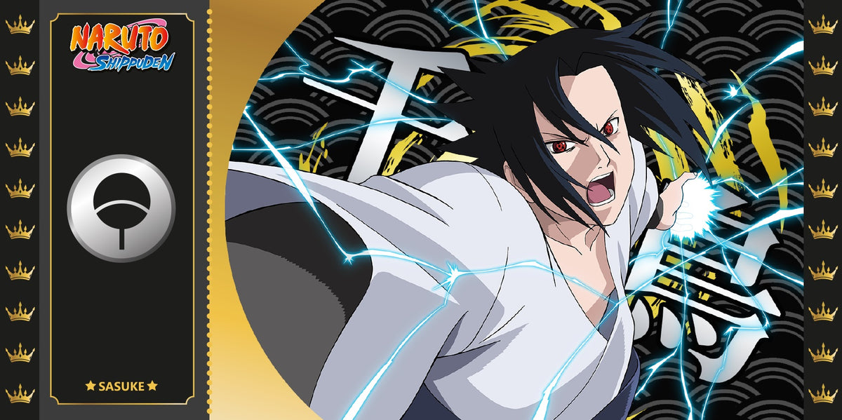 Collector Ticket - Golden Tickets Black Edition - Naruto - "3000pcs Limited" - Sasuke Uchiha