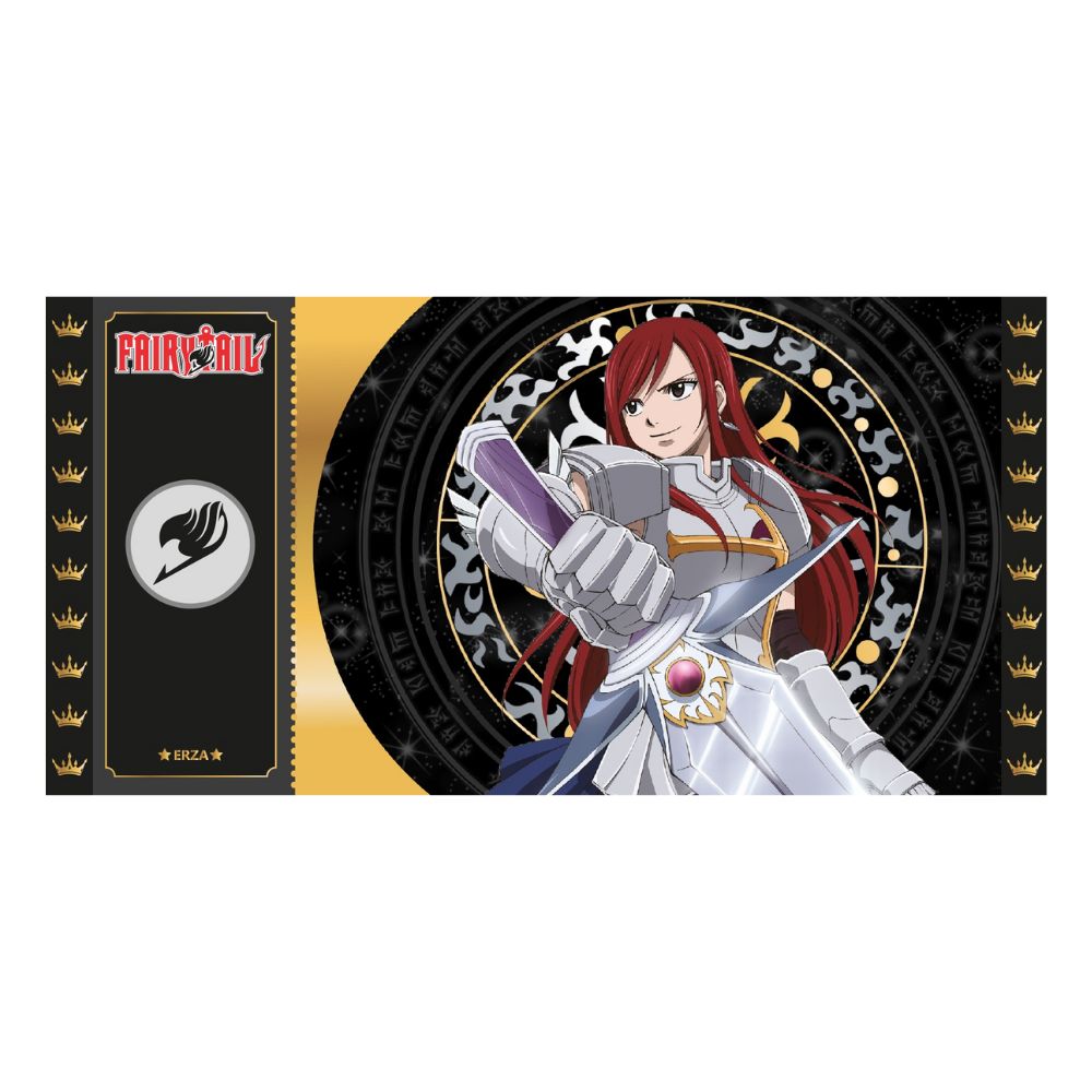 Collector Ticket - Golden Tickets Black Edition - Fairy Tail - "2000pcs Limited" - Erza Scarlet