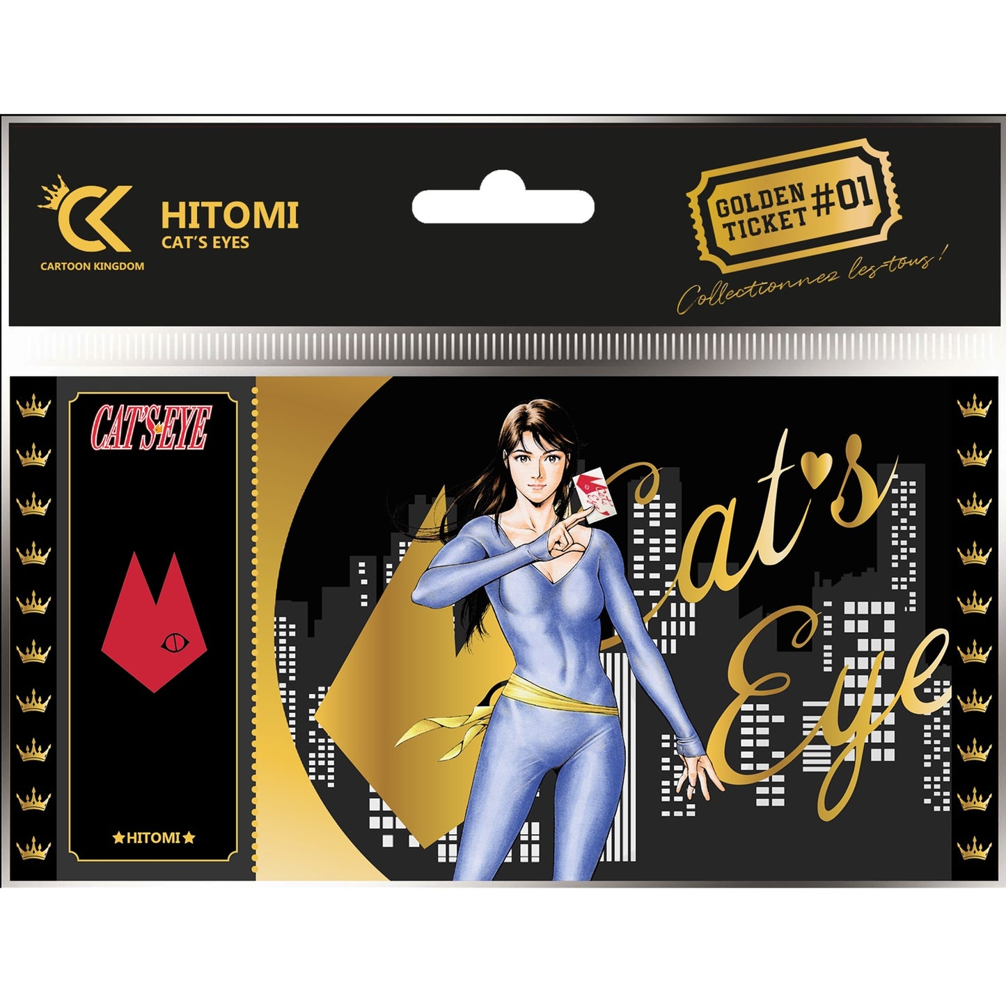 Collector Ticket - Golden Tickets Black Edition - Cat's Eye - Hitomi Kisugi