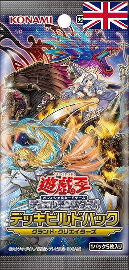 Trading Cards - Booster - Yu-Gi-Oh! - The Grand Creators - Booster Pack