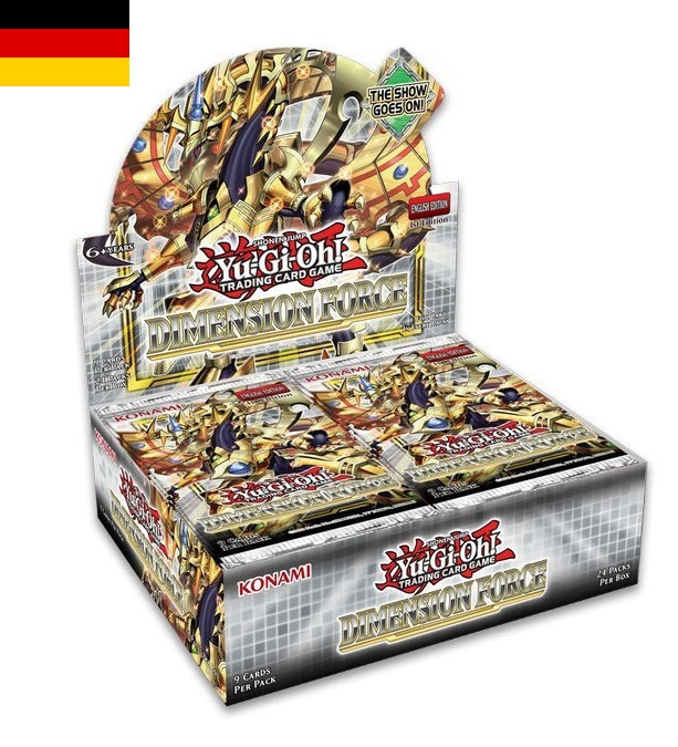 Trading Cards - Booster - Yu-Gi-Oh! - Dimension Force - 1x Booster Box