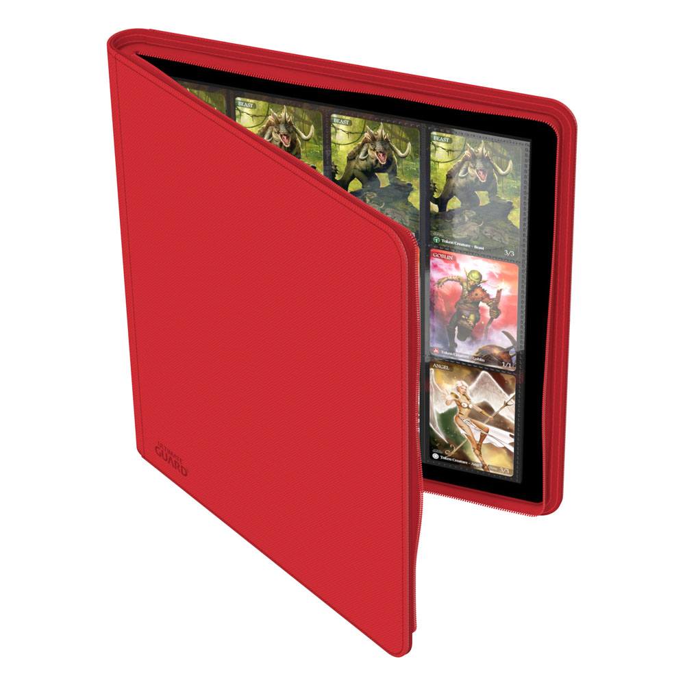 Portfolio - Zipfolio - 480 Cards - XenoSkin Red - Red