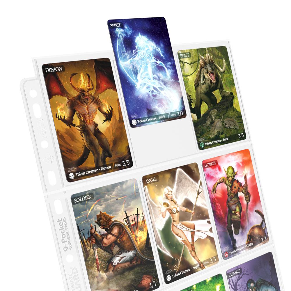 Portfolio - 9-Pocket Pages (100ct) - Clear