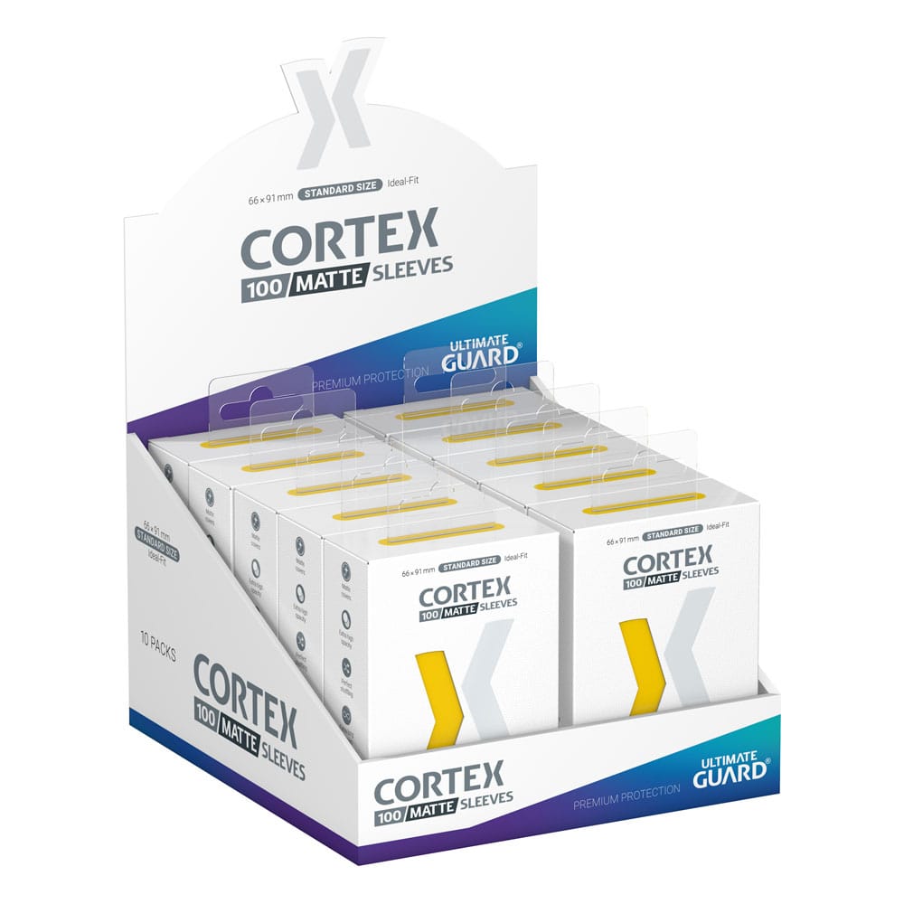 Sleeves - Sleeves (100 Pieces) - Matte Yellow - Standard - Yellow