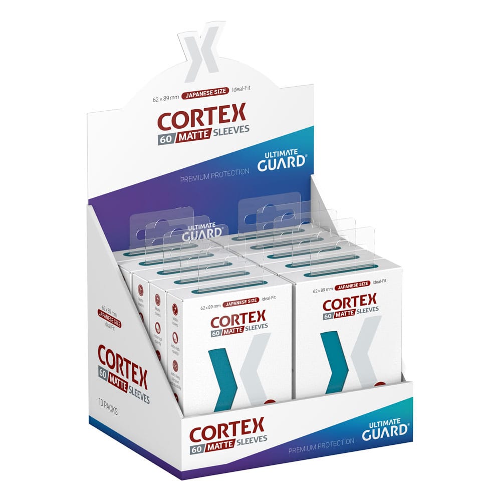 Sleeves - Sleeves (60 Pieces) - Matte Petrol Blue - Japanese - Blue
