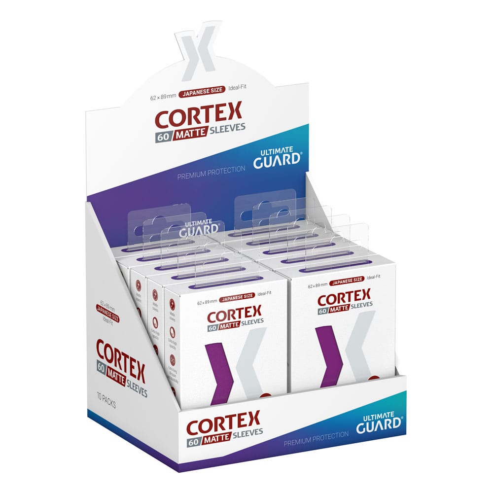 Sleeves - Sleeves (60 Pieces) - Matte Purple - Japanese - Purple
