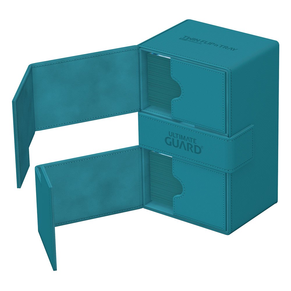 Deck Box - Twin Flip´n´Tray 160+ - Petrol Blue - XenoSkin