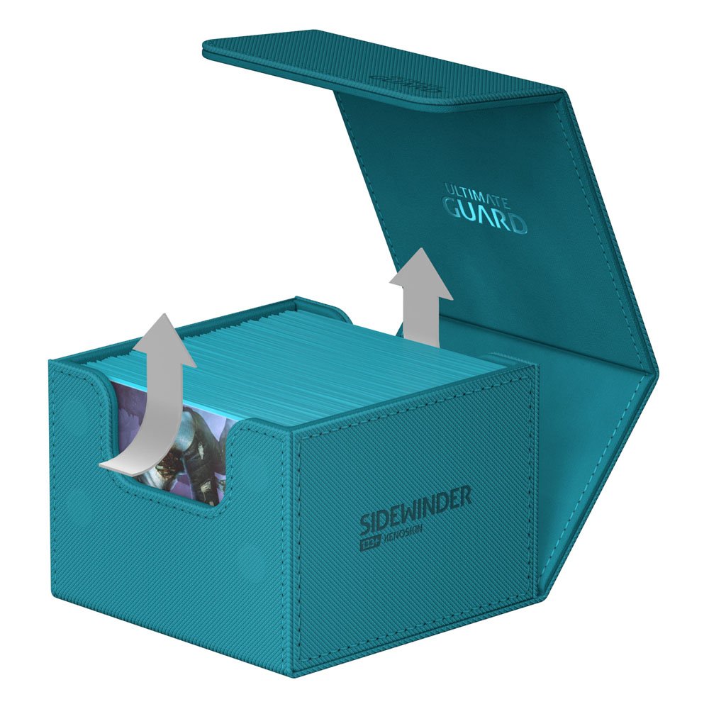 Deck Box - SideWinder 133+ - Petrol Blue - XenoSkin - Blue
