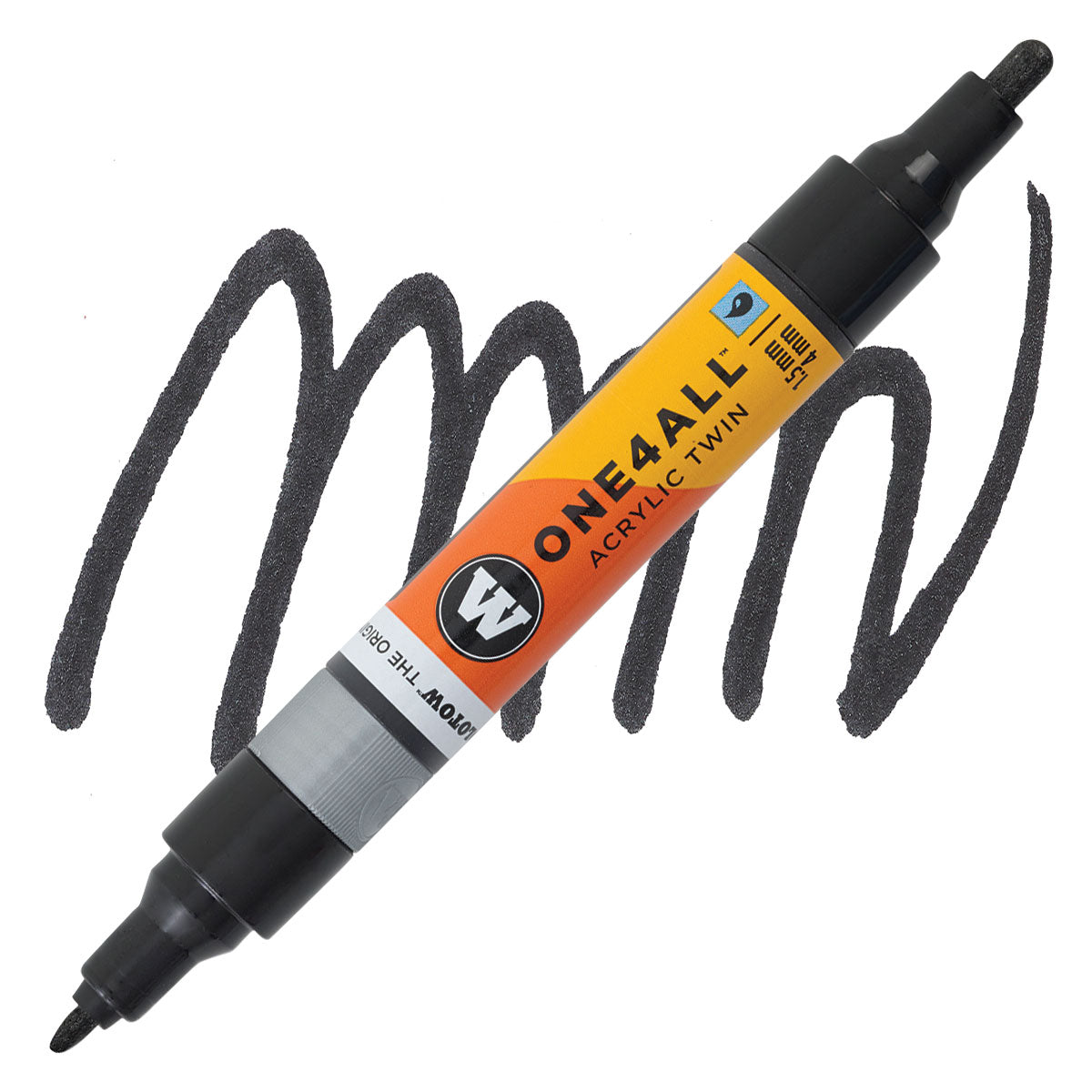 Model marker - Model Kit Accessories - Acrylic Twin Metallic Black - Black