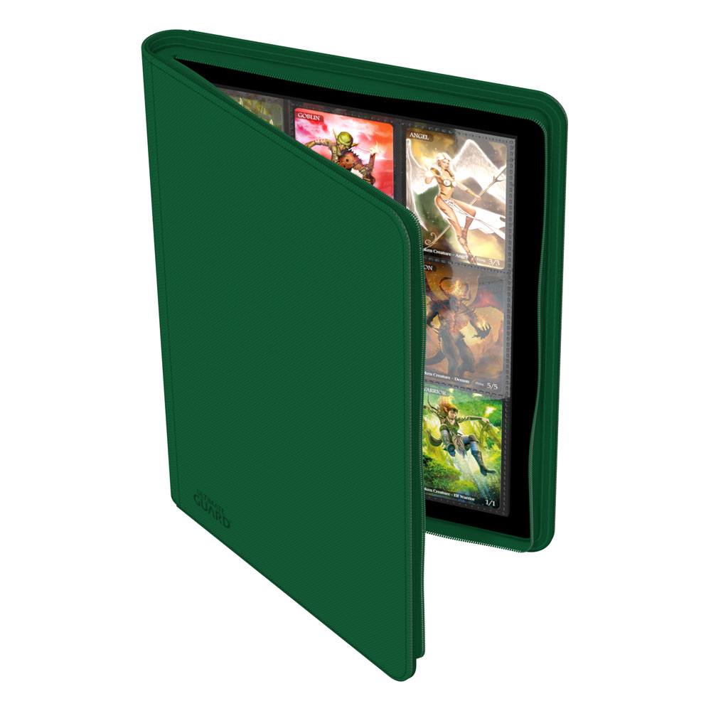 Portfolio - Zipfolio - Albums for 360 Cards - XenoSkin - Green