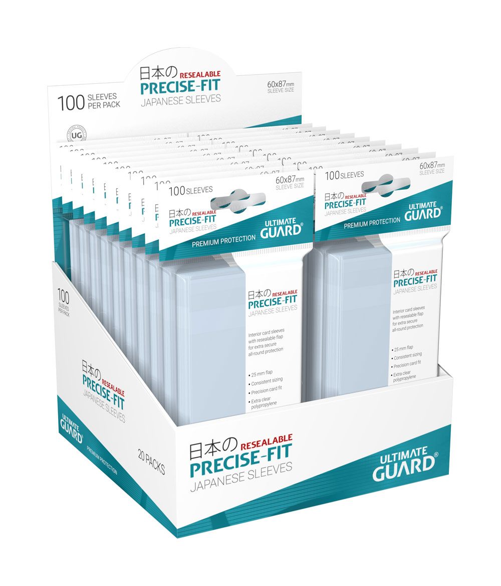 Sleeves - Premium Protection - Precise-Fit - Japanese - Transparent - Clear