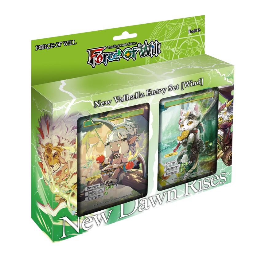 Trading Cards - Force of Will - Starter deck V0 - Wind