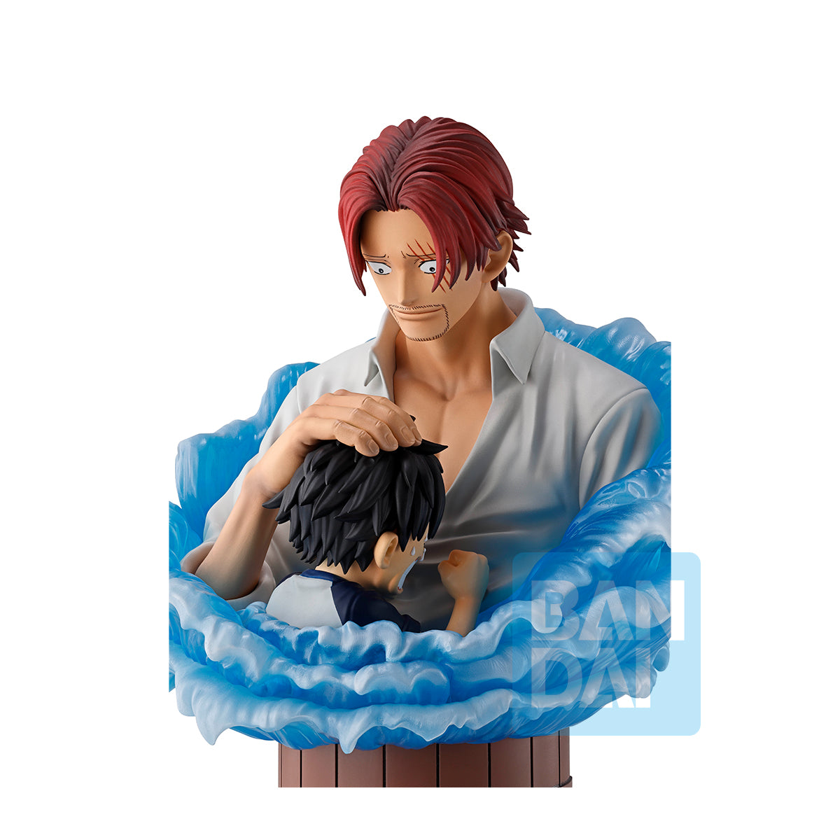 Figure - Ichibansho - One Piece - Lucky Roux - Luffy & Shanks