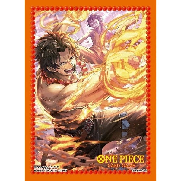 Sleeves - One Piece - Portgas D. Ace - Clear