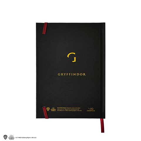 Notebook - Harry Potter - Gryffindor