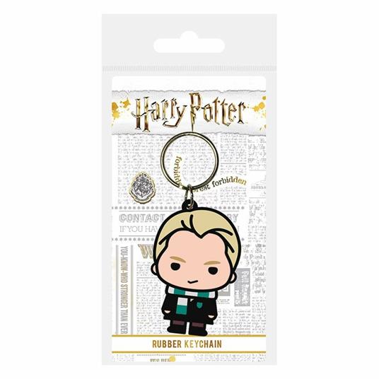 Portachiavi in gomma Harry Potter Malfoy Chibi