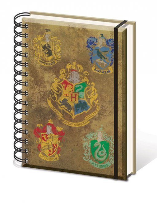 Notebook - Harry Potter - Emblems - Hogwarts