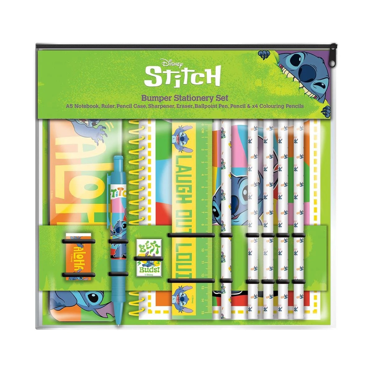 Stationery set - Lilo & Stitch - Stitch