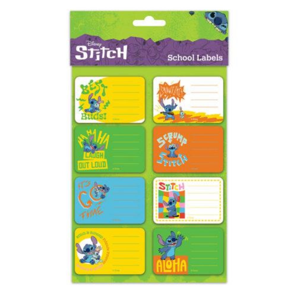 Adhesive Labels - Lilo & Stitch - Stitch & Scrump