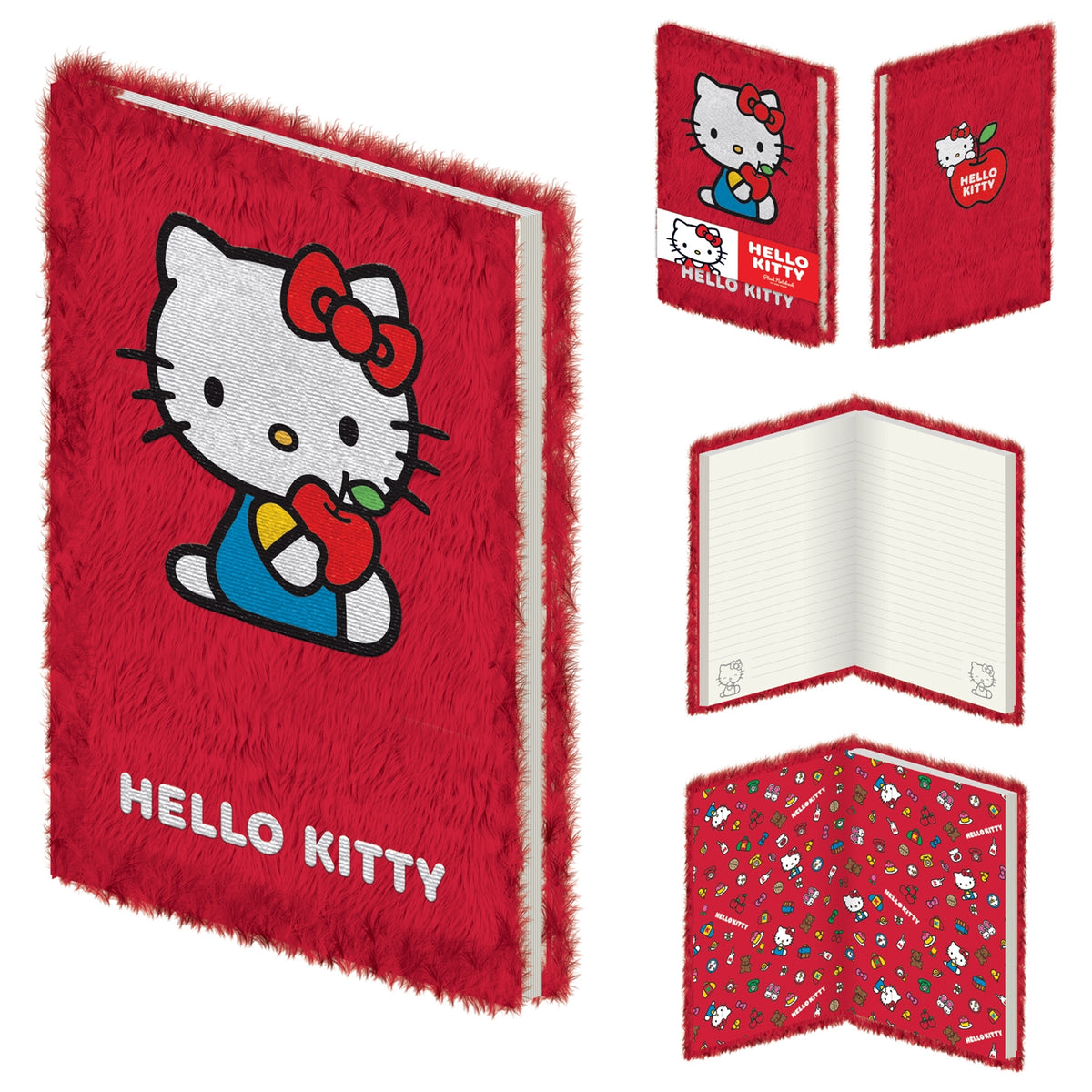 Notebook - Sanrio - Hello Kitty - Red