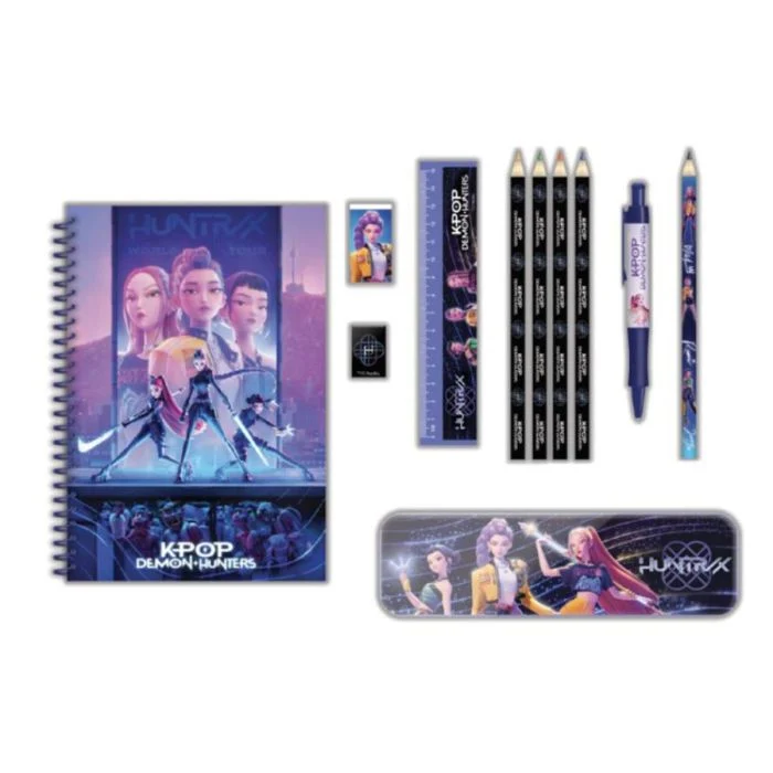 Stationery Set - KPop Demon Hunters - Huntrix