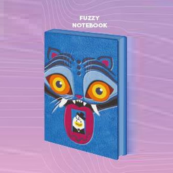 Notebook - KPop Demon Hunters - Derpy Tiger - Pink