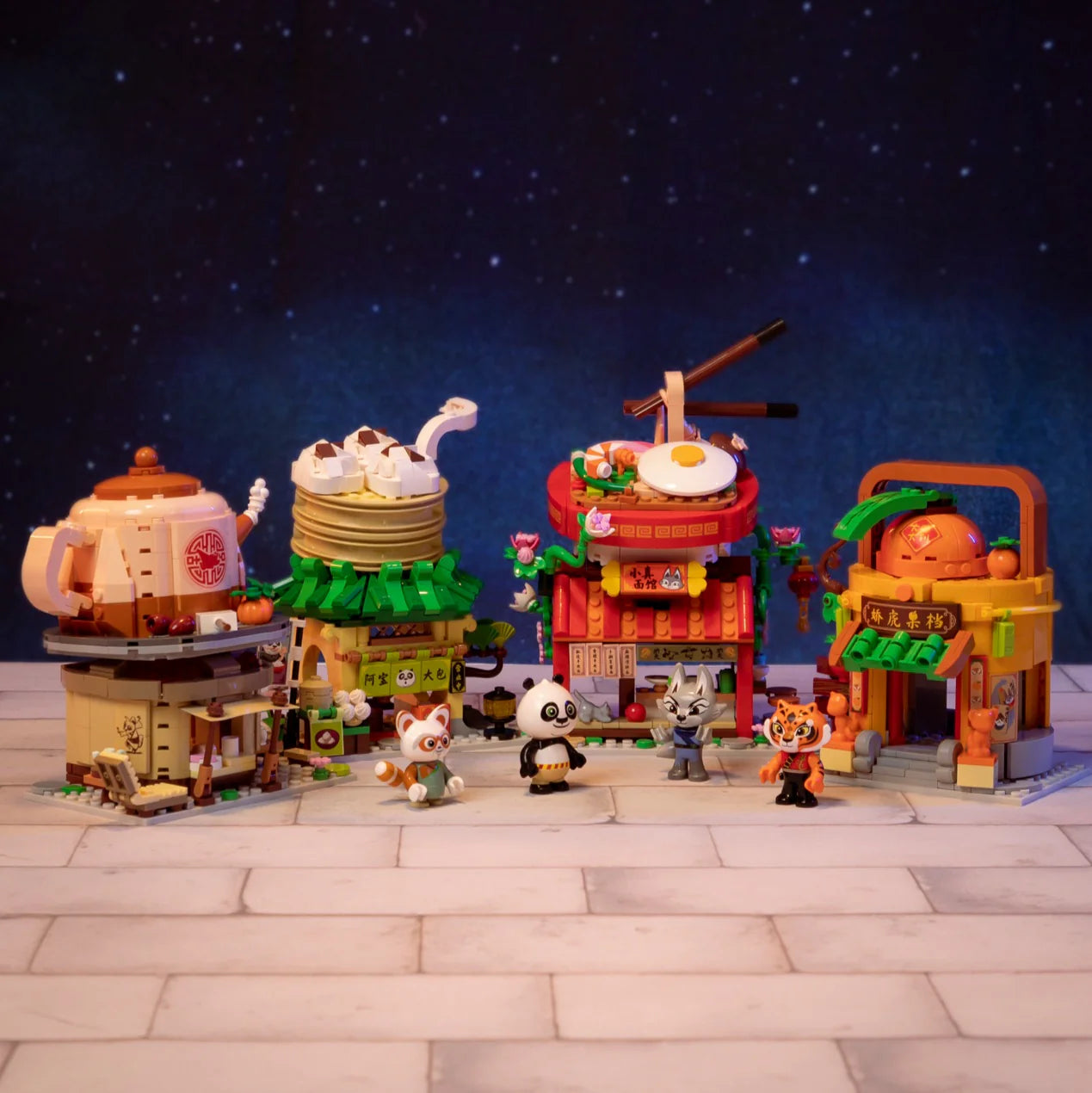Pantasy X Kung Fu Panda Mini Street View- Po's Dumpling Shop 86505