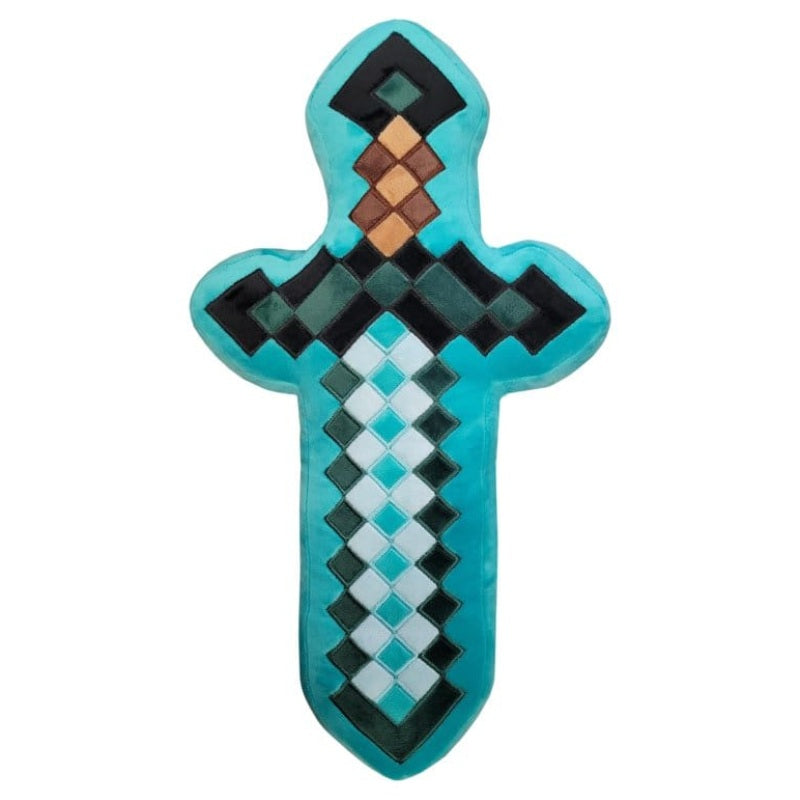 Plush - Minecraft - Diamond Sword - Blue