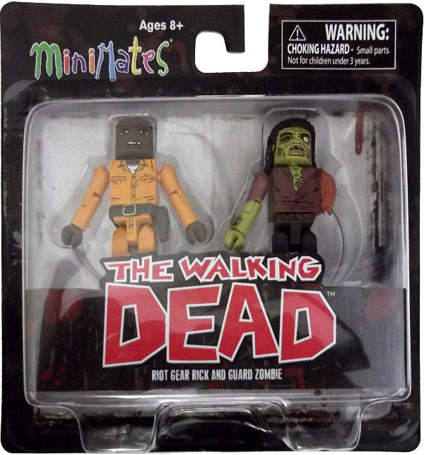 Action Figure - Walking Dead - Dexter & Dreadlock Zombie