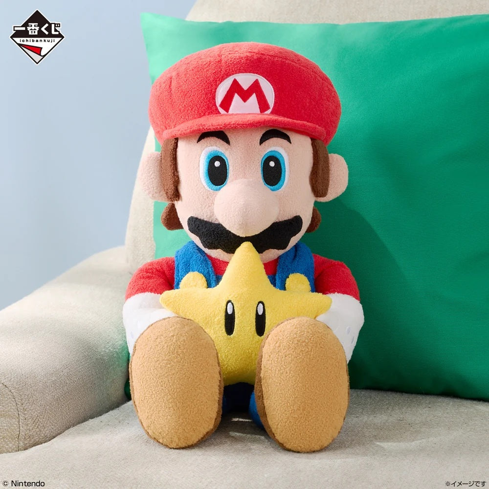 Plush - Ichibansho - Super Mario - Always Together - A - Mario - Red