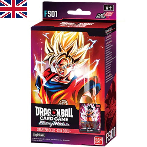 Trading Cards - Starter Deck - Dragon Ball - Starter Deck - "Fusion World" - FS01 - Son Goku