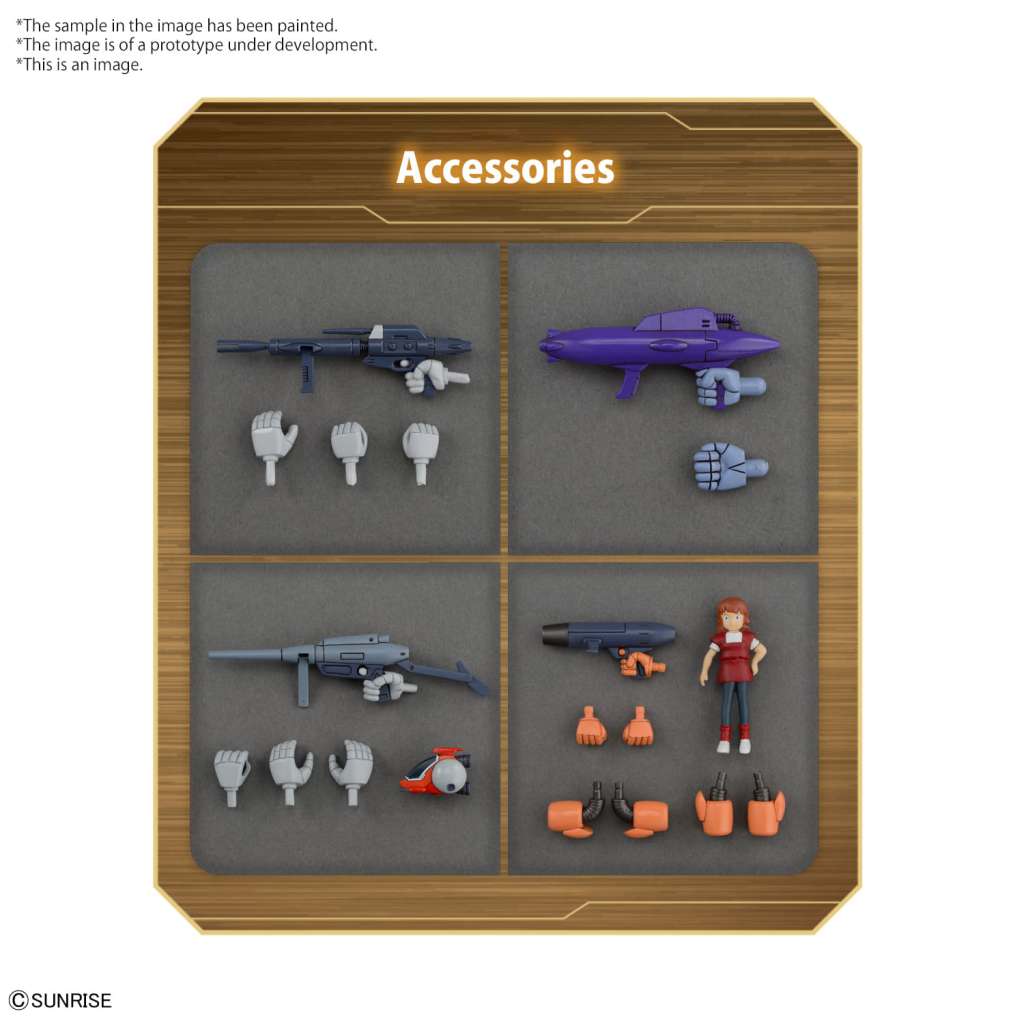BANDAI – GUNPLA – ROUND VERNIAN VIFAM SET 1