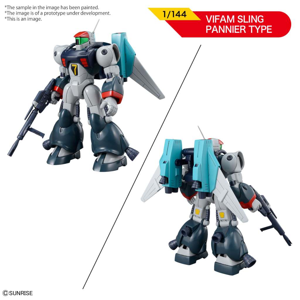 BANDAI – GUNPLA – ROUND VERNIAN VIFAM SET 1