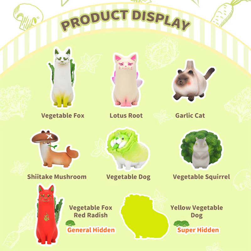 Dodowo 52Toys Vegetables Fairy Vol 1 : 1 blind box