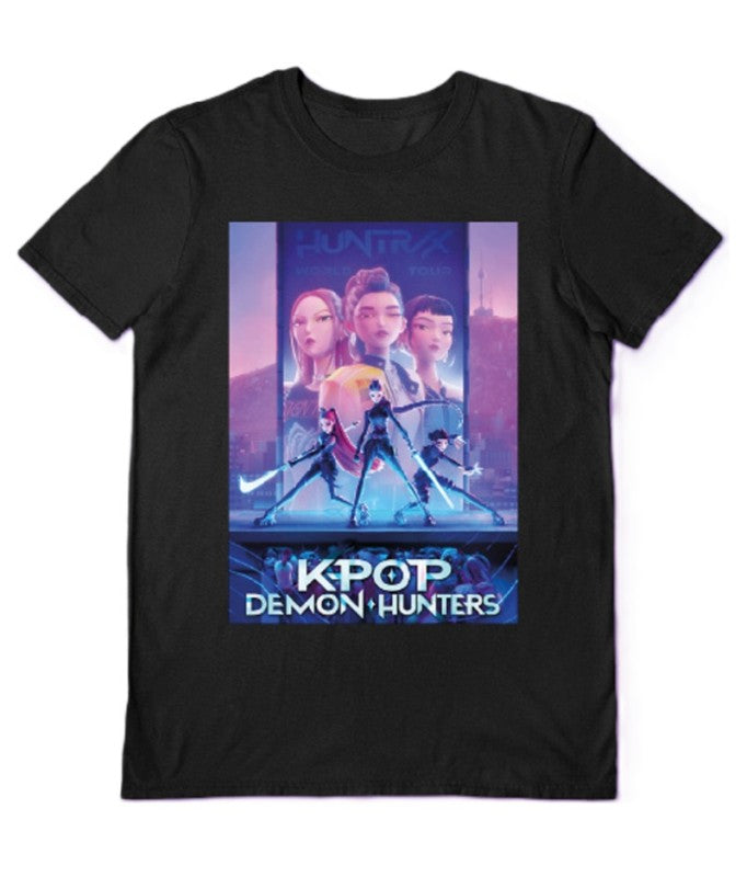 T-shirt - KPop Demon Hunters - Key Art - Huntrix - S