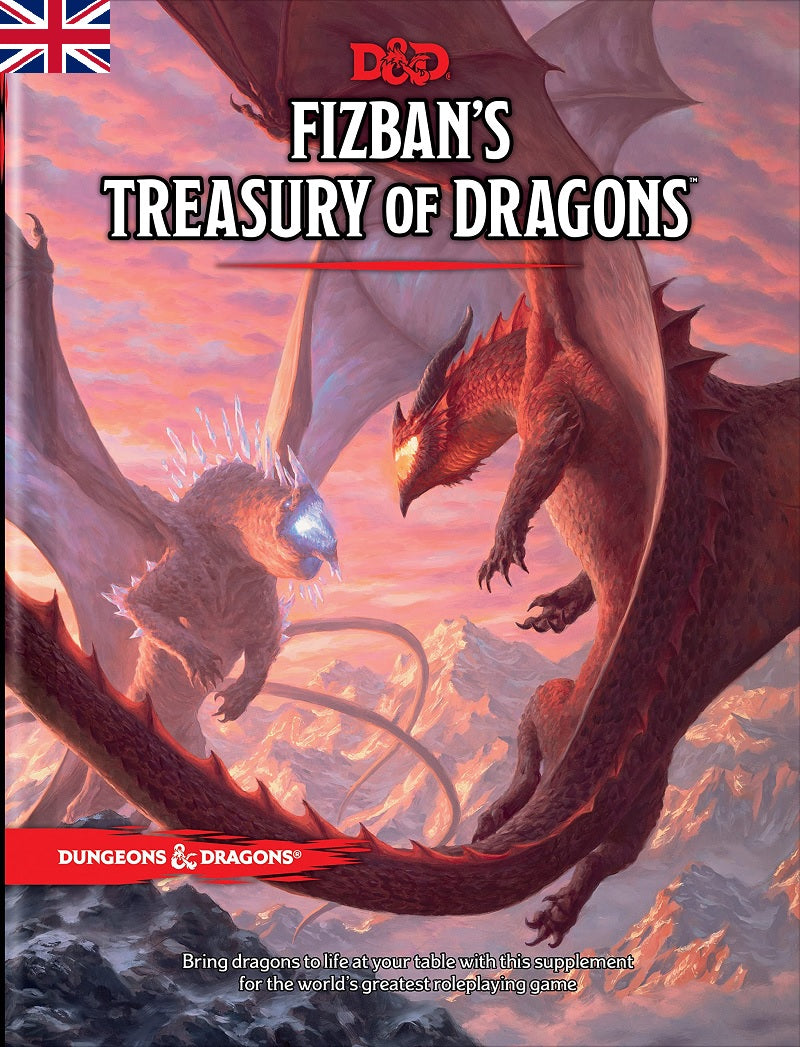 Book - role-playing game - Dungeons & Dragons - Fizban's Treasury of Dragons