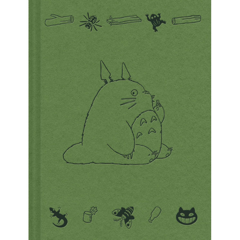 Notebook - My Neighbor Totoro - Grey Totoro - Green