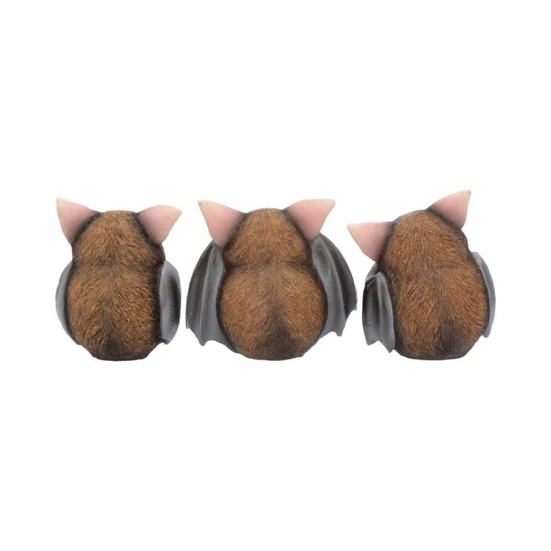Three Wise Bats 8,5Cm