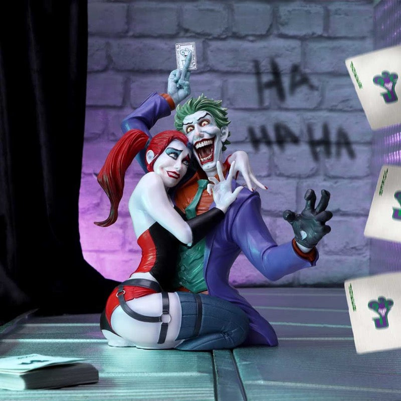 DC Bust The Joker And Harley Quinn 37,5Cm